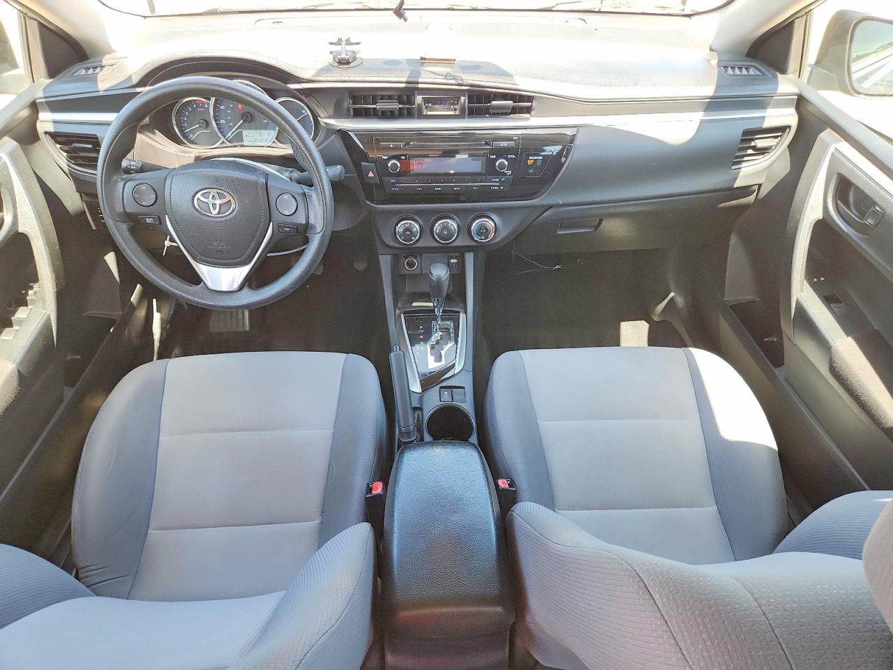 2015 Toyota Corolla L Gray vin: 2T1BURHE4FC236151
