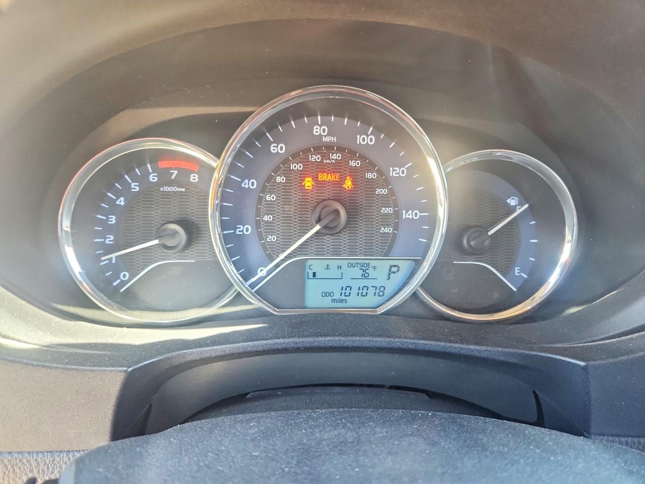 2015 Toyota Corolla L Gray vin: 2T1BURHE4FC236151