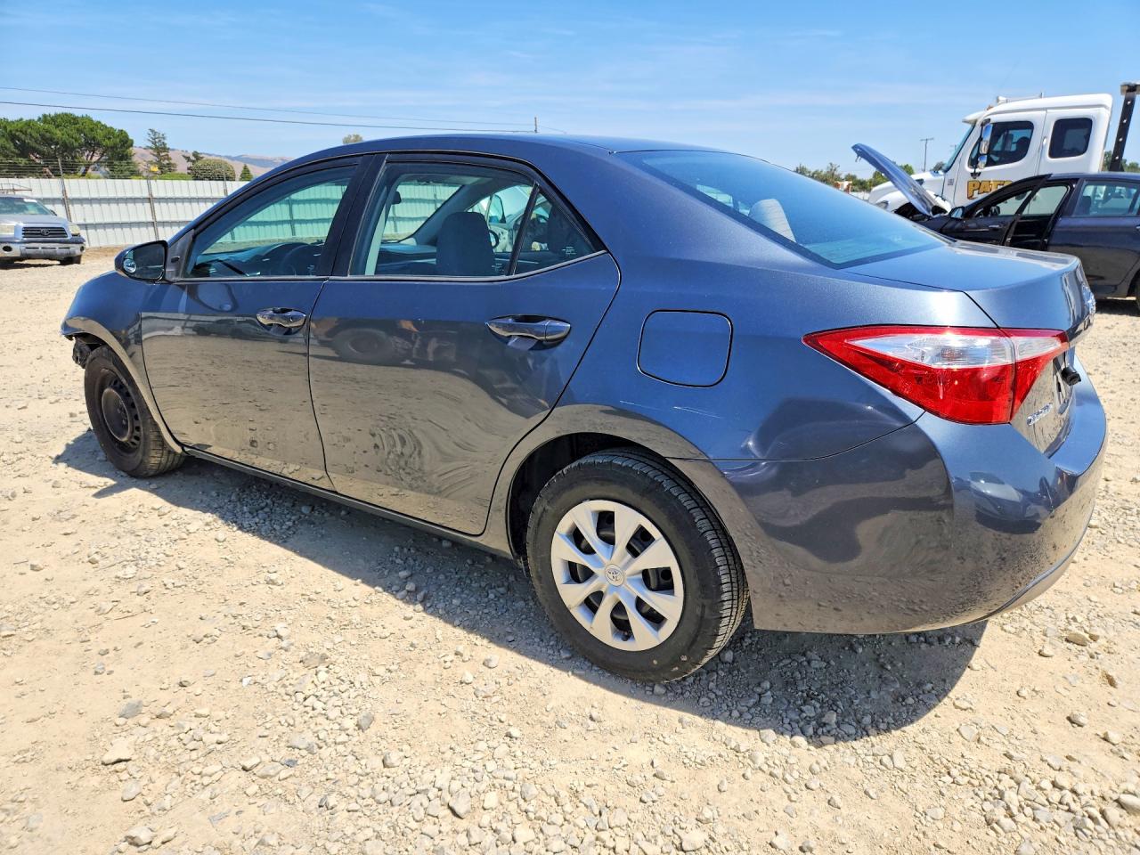 2015 Toyota Corolla L Gray vin: 2T1BURHE4FC236151