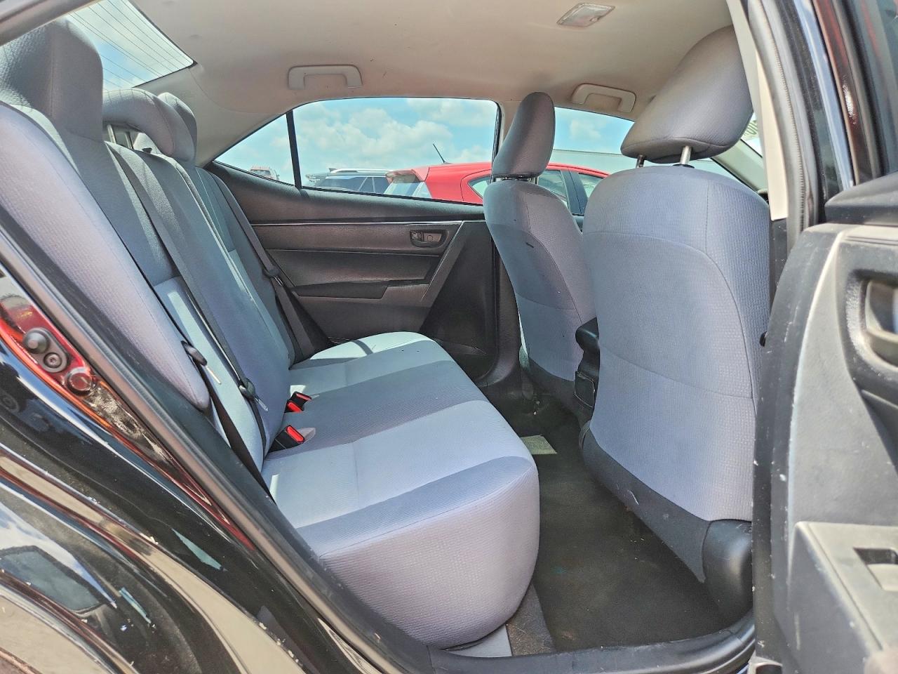2015 Toyota Corolla L Black vin: 2T1BURHE4FC245187