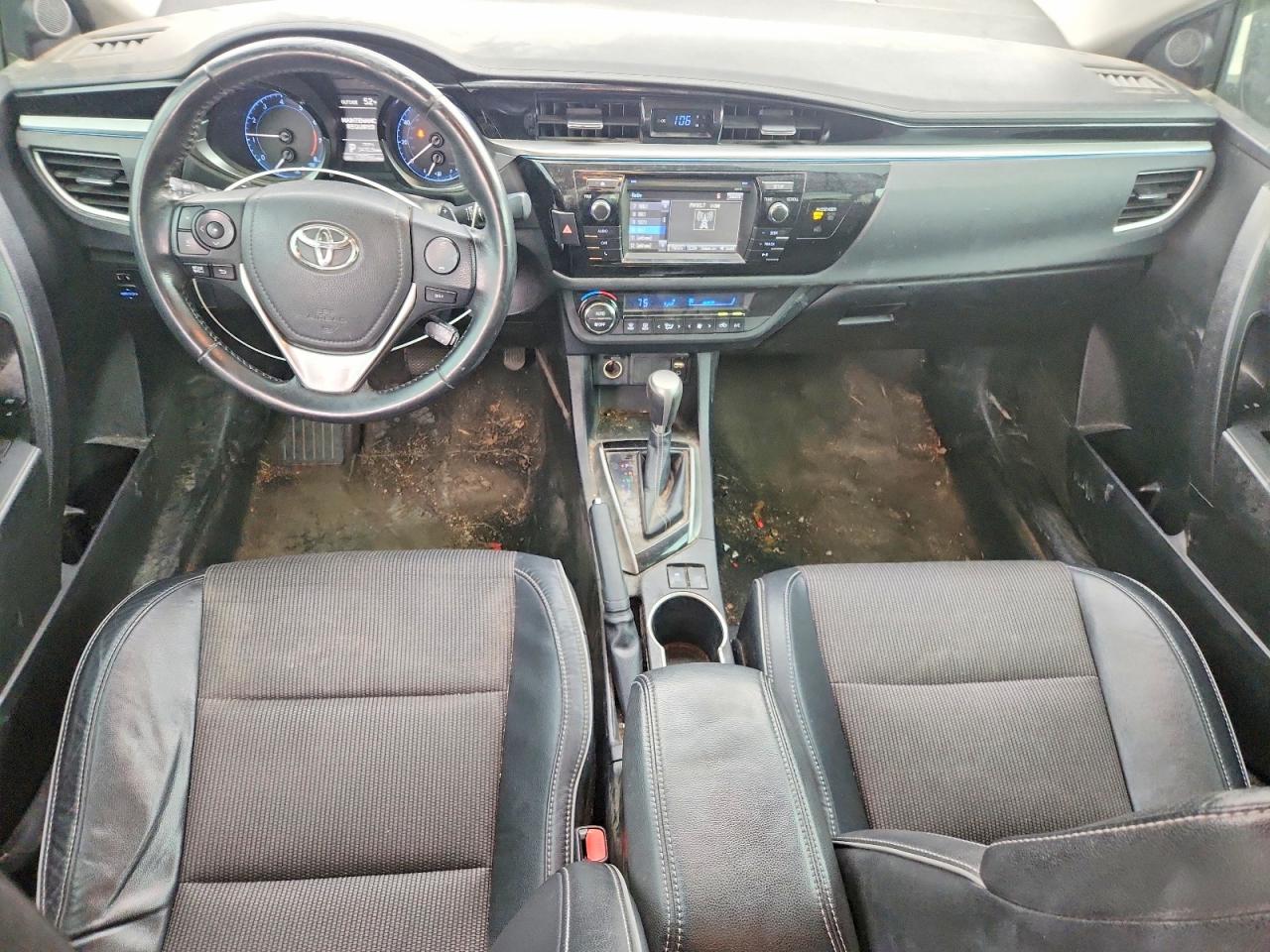 2015 Toyota Corolla S Plus Blue vin: 2T1BURHE4FC247361