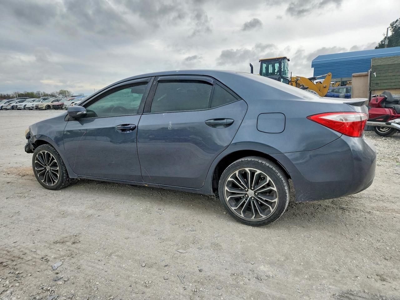 2015 Toyota Corolla S Plus Blue vin: 2T1BURHE4FC247361