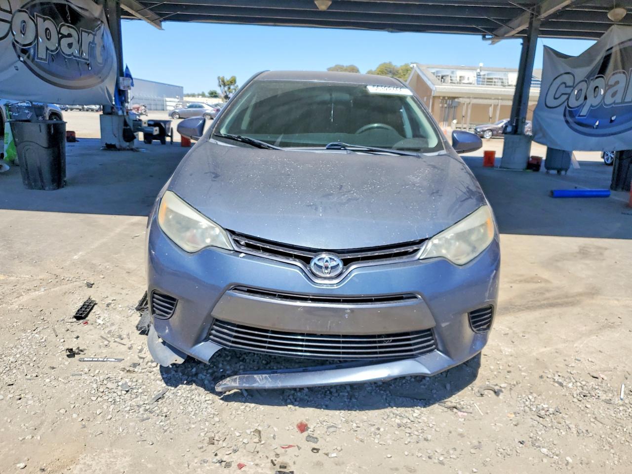 2015 Toyota Corolla Le Серый vin: 2T1BURHE4FC259235