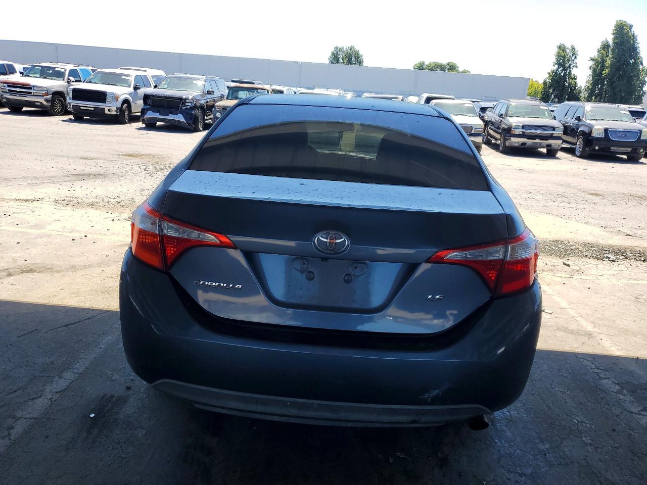 2015 Toyota Corolla Le Серый vin: 2T1BURHE4FC259235