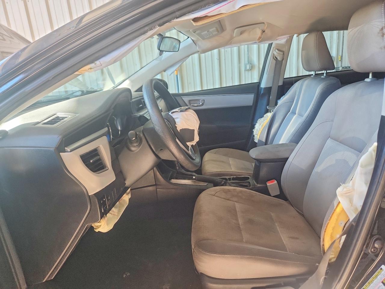 2015 Toyota Corolla Le Black vin: 2T1BURHE4FC259817