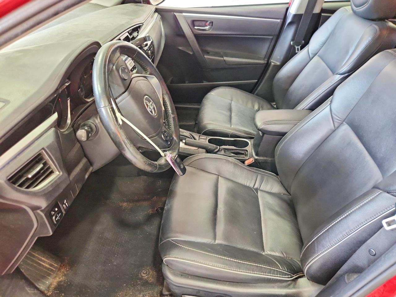 2015 Toyota Corolla S Premium Красный vin: 2T1BURHE4FC260658
