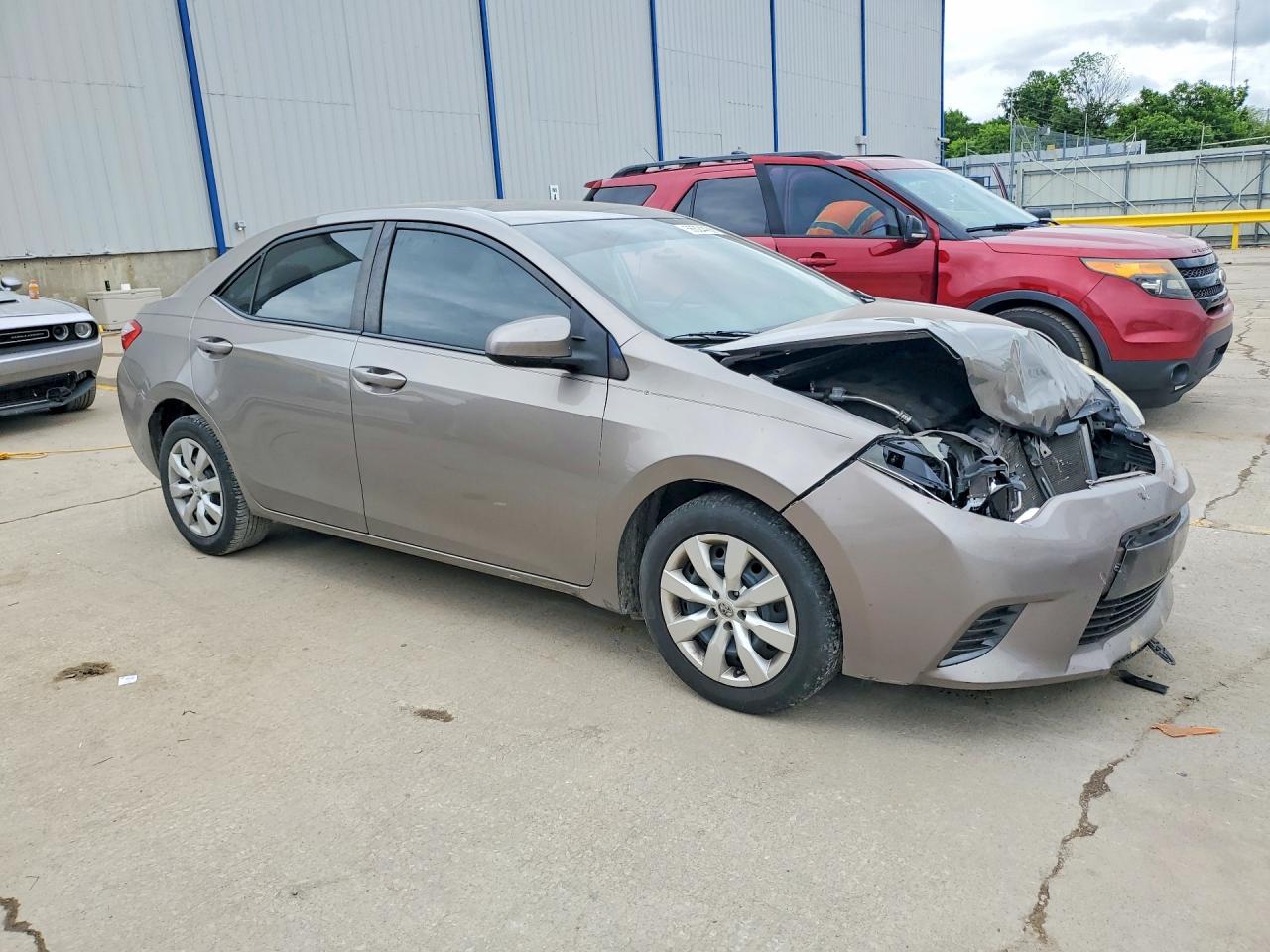 2015 Toyota Corolla Le Silver vin: 2T1BURHE4FC262586