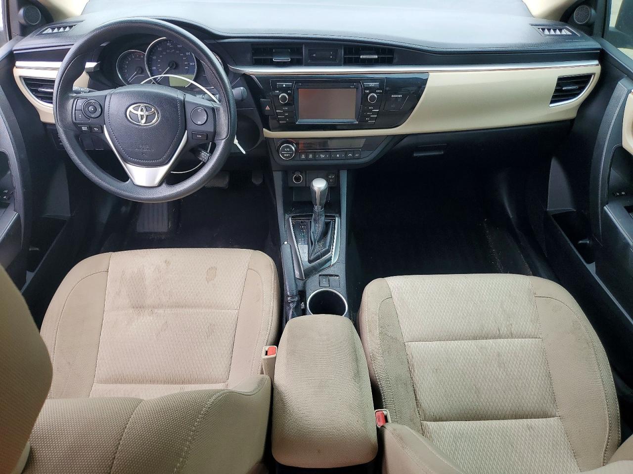 2015 Toyota Corolla Le Silver vin: 2T1BURHE4FC262586