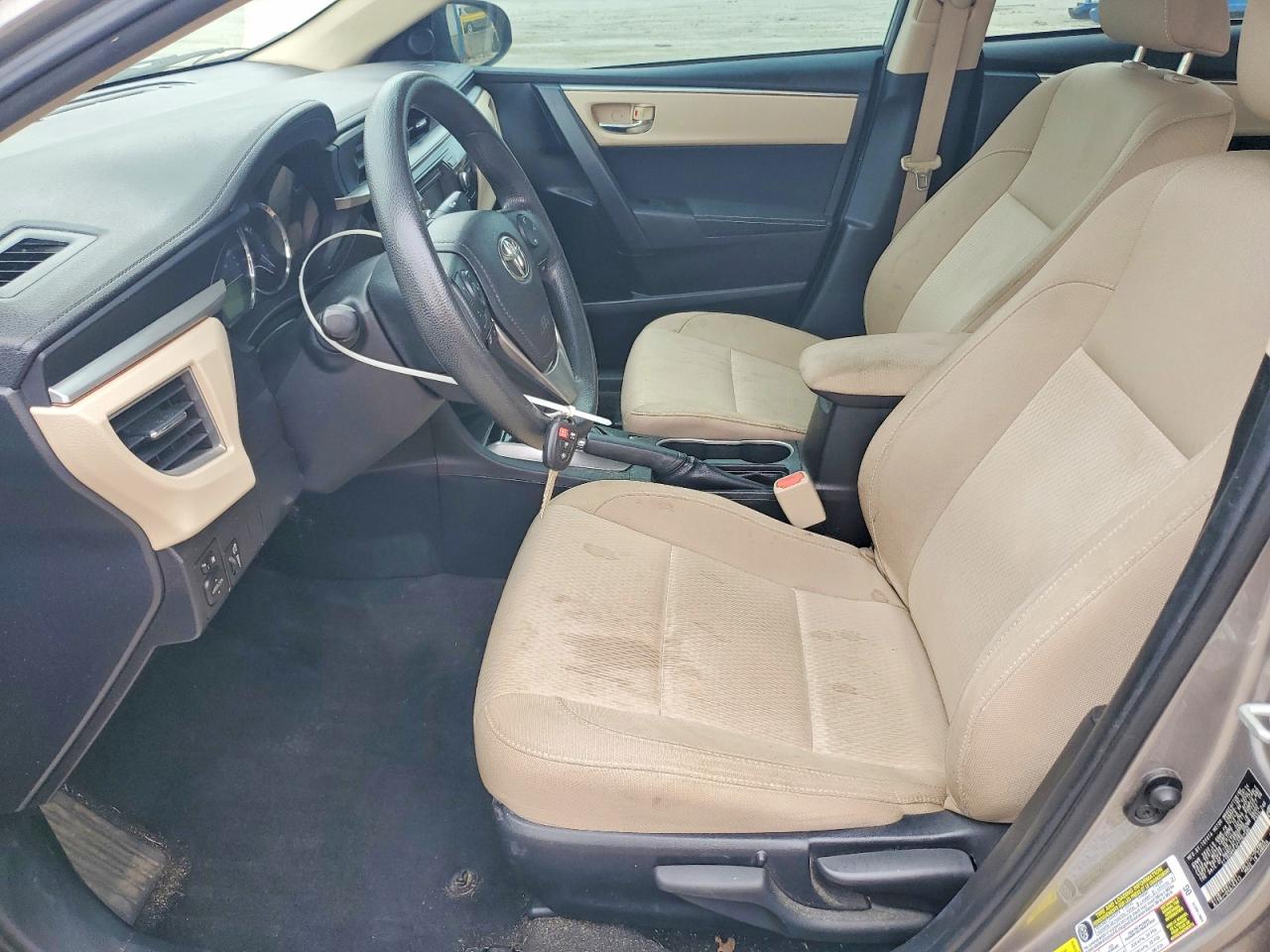 2015 Toyota Corolla Le Silver vin: 2T1BURHE4FC262586