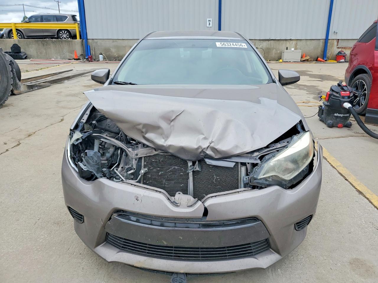 2015 Toyota Corolla Le Silver vin: 2T1BURHE4FC262586