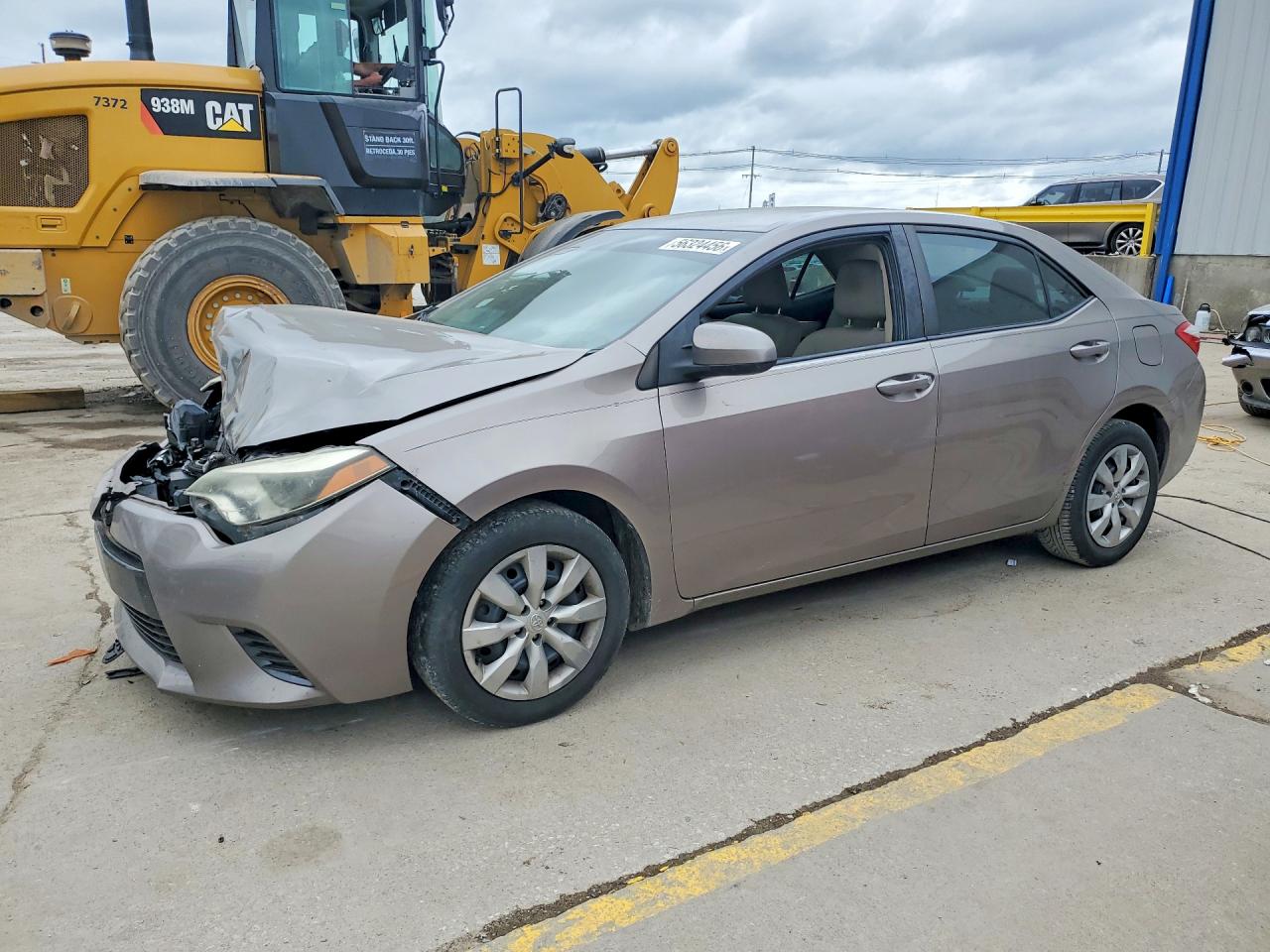 2015 Toyota Corolla Le Silver vin: 2T1BURHE4FC262586