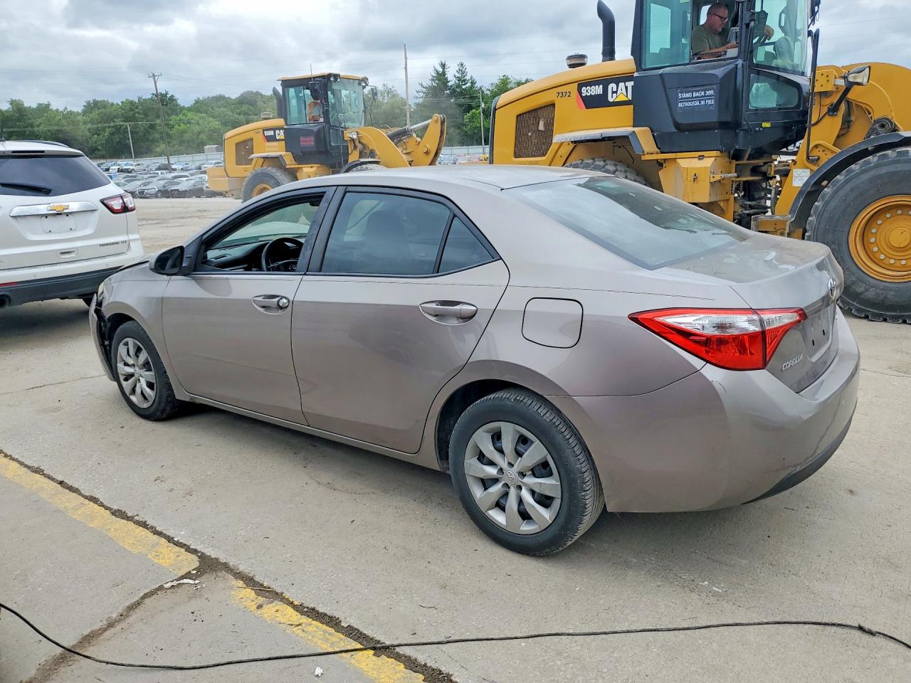 2015 Toyota Corolla Le Silver vin: 2T1BURHE4FC262586