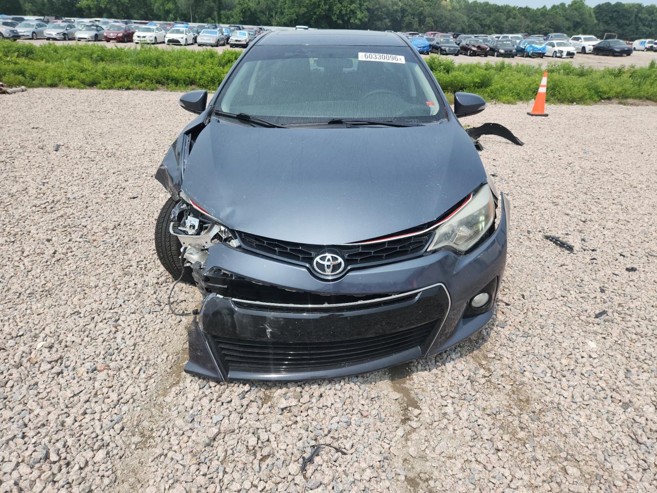 2015 Toyota Corolla S Plus Blue vin: 2T1BURHE4FC262880