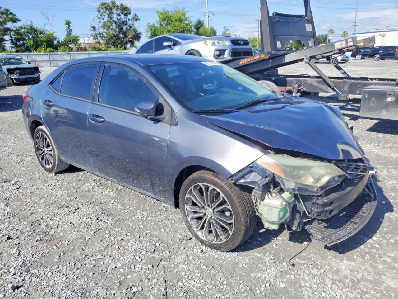 2015 Toyota Corolla S Plus Charcoal vin: 2T1BURHE4FC268114