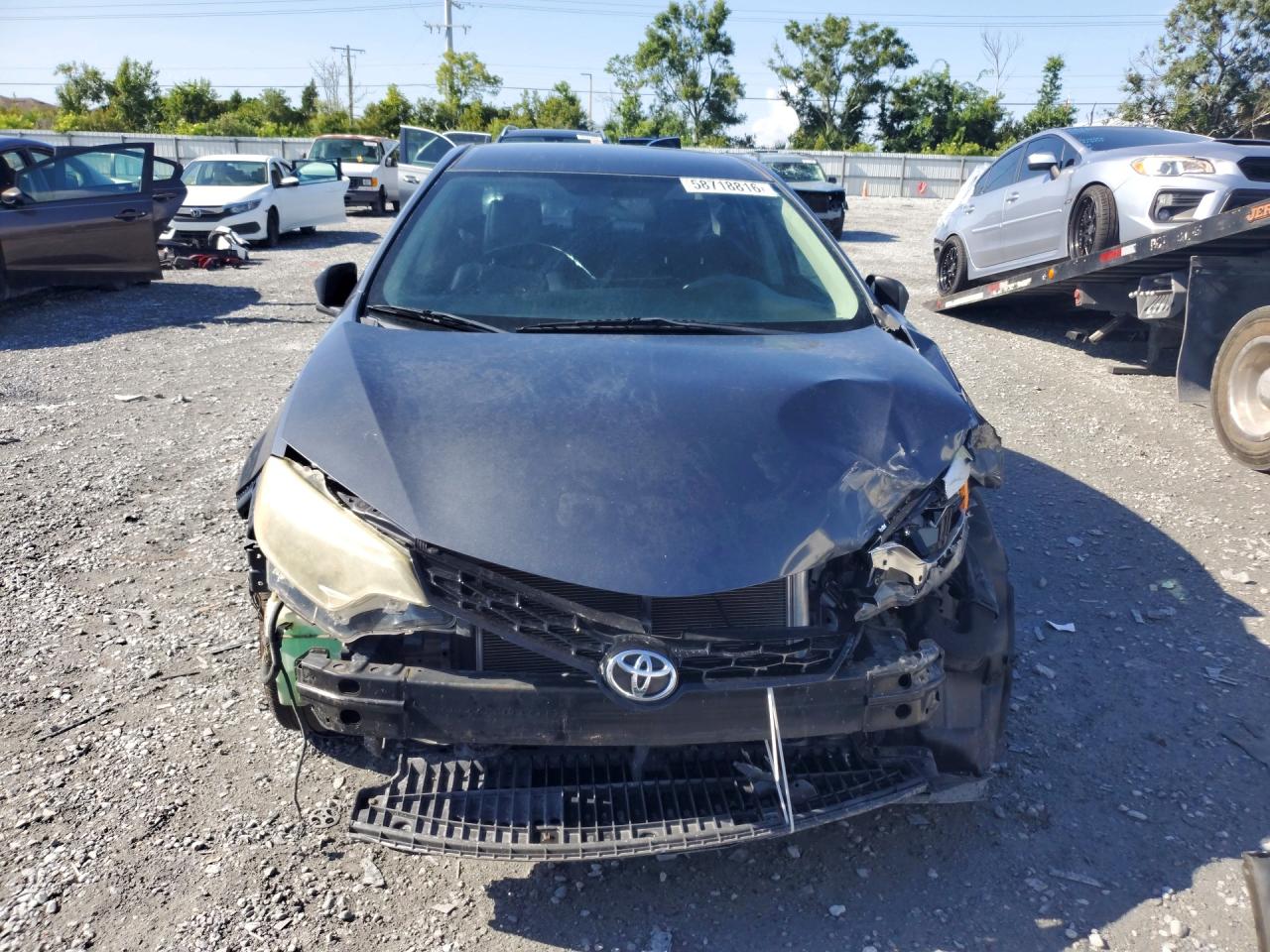 2015 Toyota Corolla S Plus Charcoal vin: 2T1BURHE4FC268114