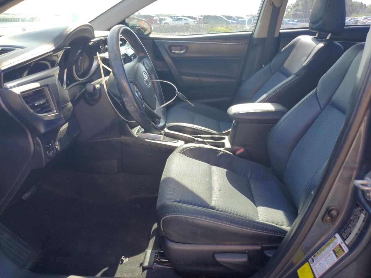 2015 Toyota Corolla S Plus Charcoal vin: 2T1BURHE4FC268114
