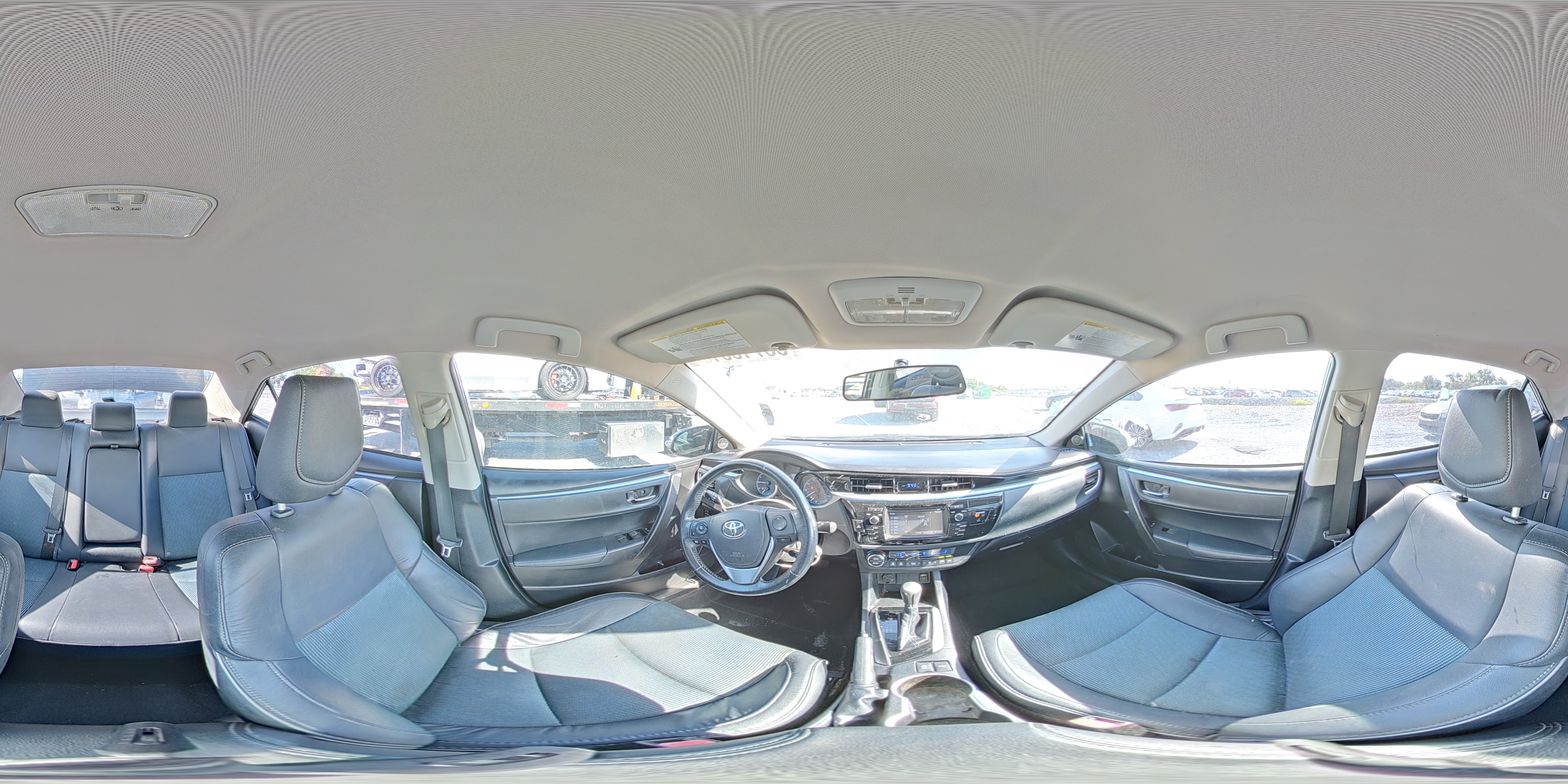 2015 Toyota Corolla S Plus Charcoal vin: 2T1BURHE4FC268114