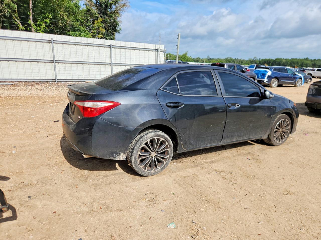2015 Toyota Corolla S Plus Black vin: 2T1BURHE4FC285981