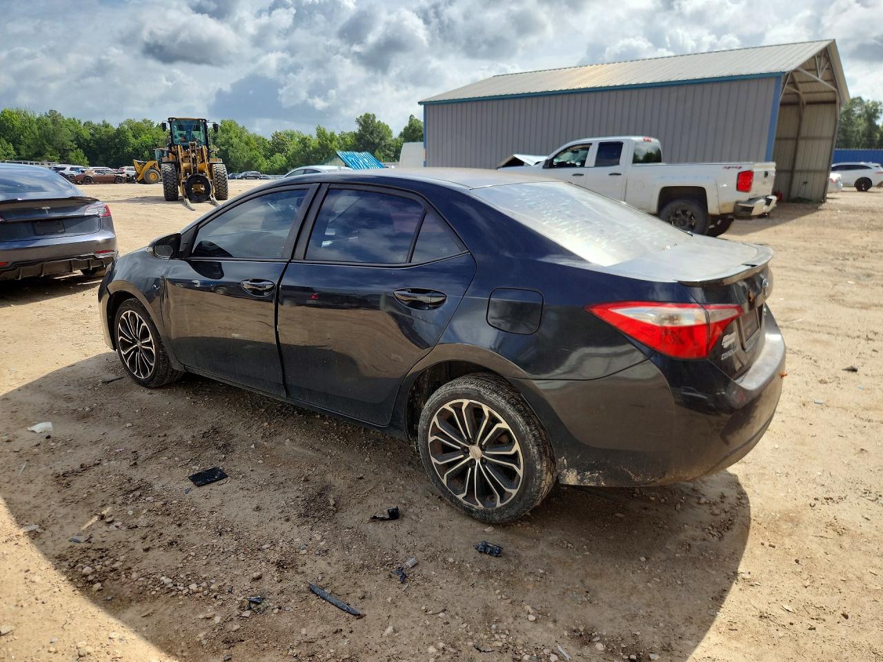 2015 Toyota Corolla S Plus Black vin: 2T1BURHE4FC285981