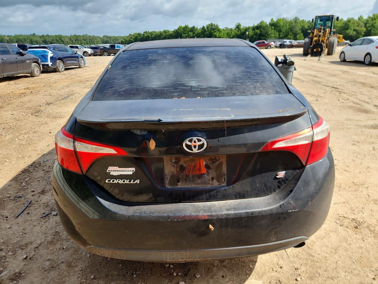 2015 Toyota Corolla S Plus Black vin: 2T1BURHE4FC285981