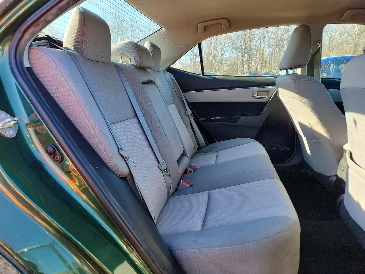 2015 Toyota Corolla L Green vin: 2T1BURHE4FC291330