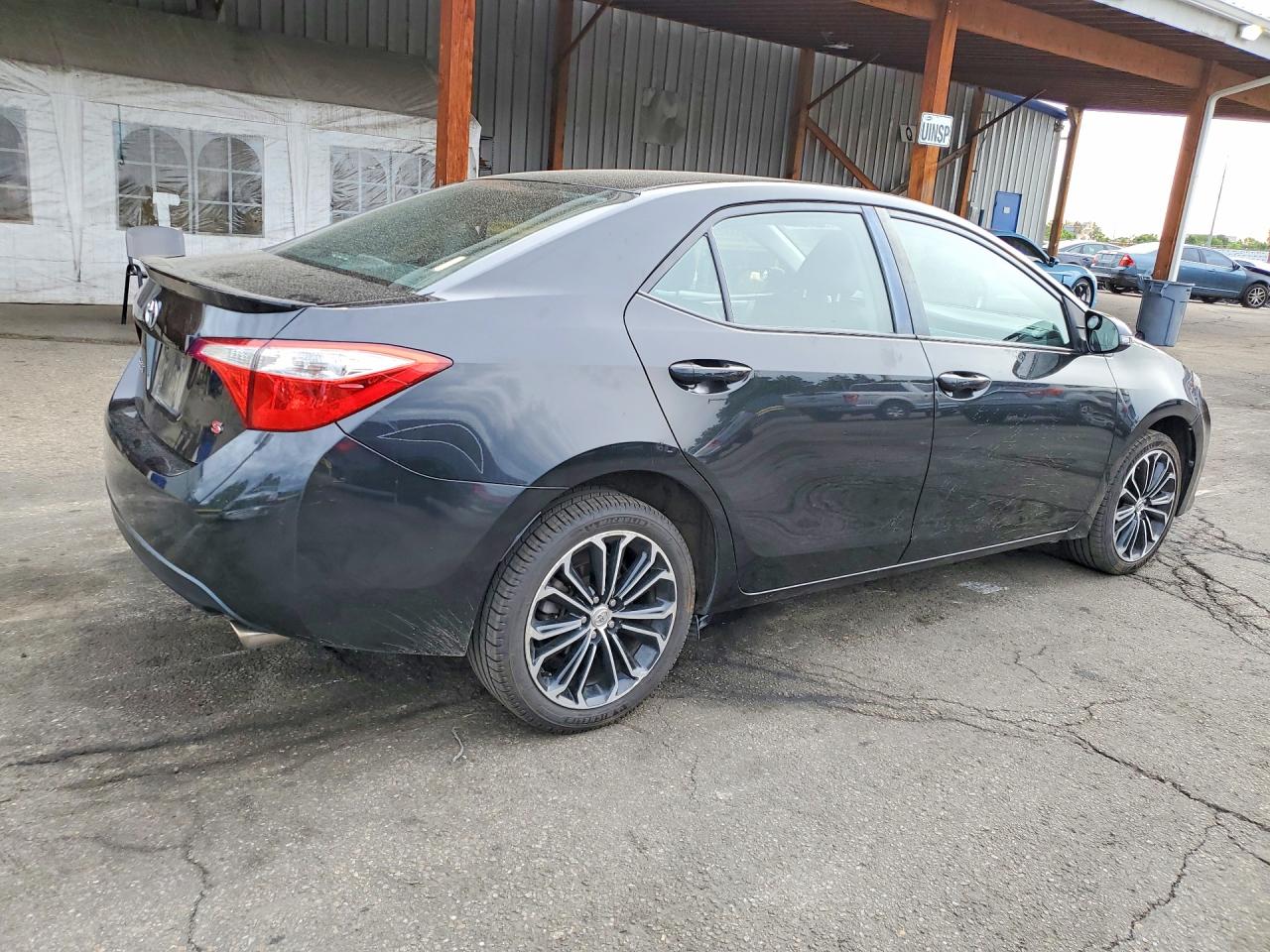 2015 Toyota Corolla S Plus Black vin: 2T1BURHE4FC298195