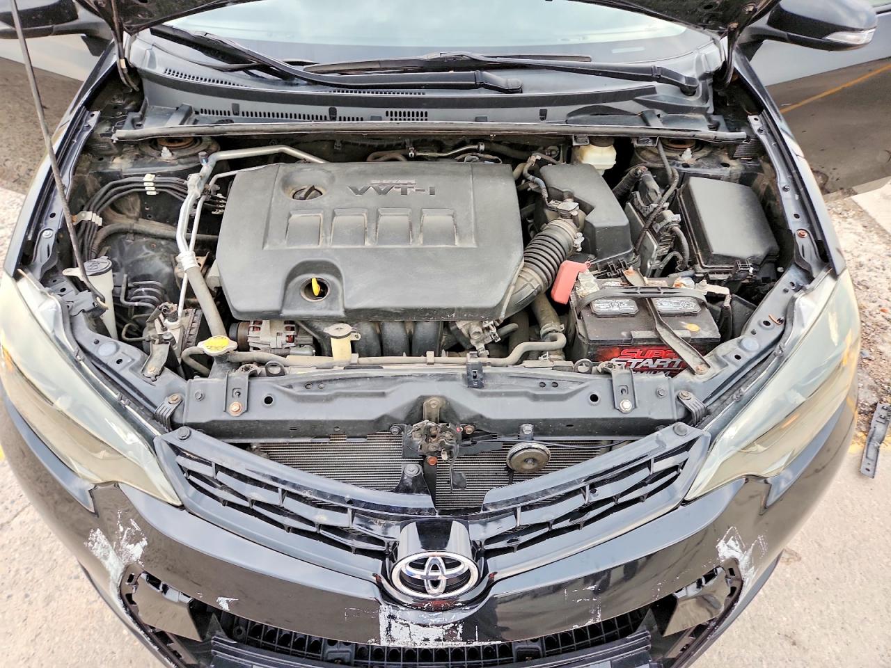2015 Toyota Corolla S Plus Black vin: 2T1BURHE4FC303010