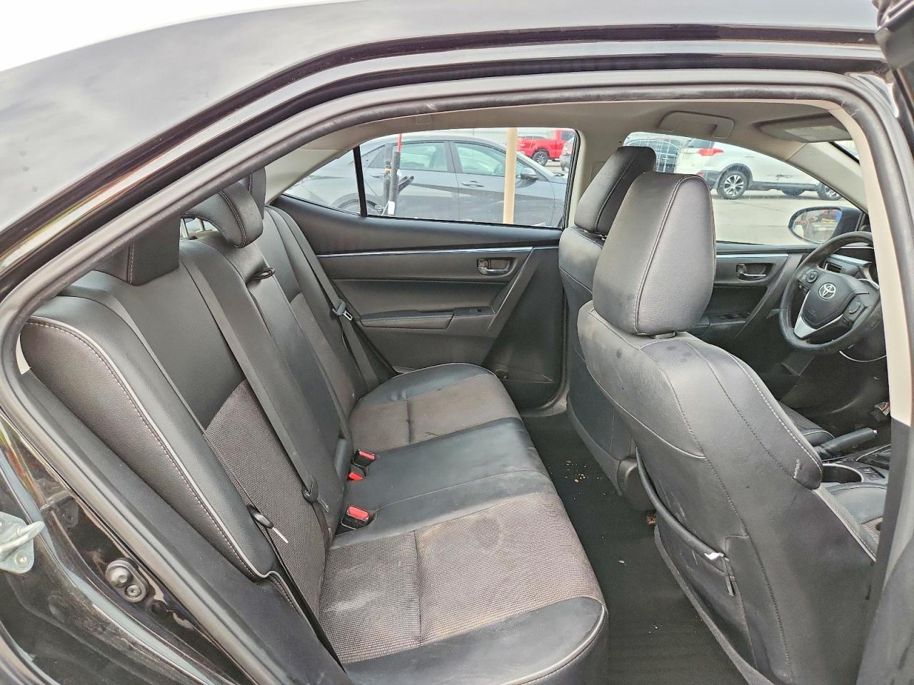 2015 Toyota Corolla S Plus Black vin: 2T1BURHE4FC303010