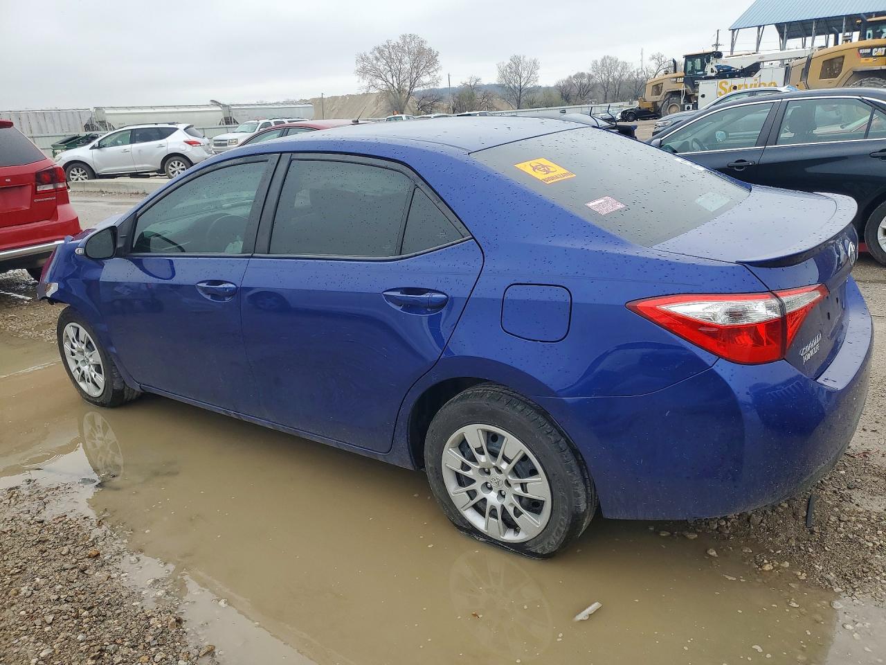 2015 Toyota Corolla S Blue vin: 2T1BURHE4FC308059
