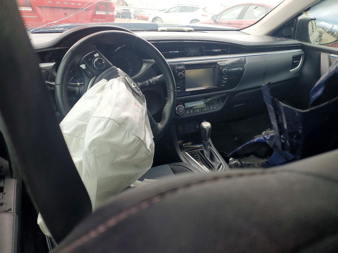 2015 Toyota Corolla S Blue vin: 2T1BURHE4FC308059