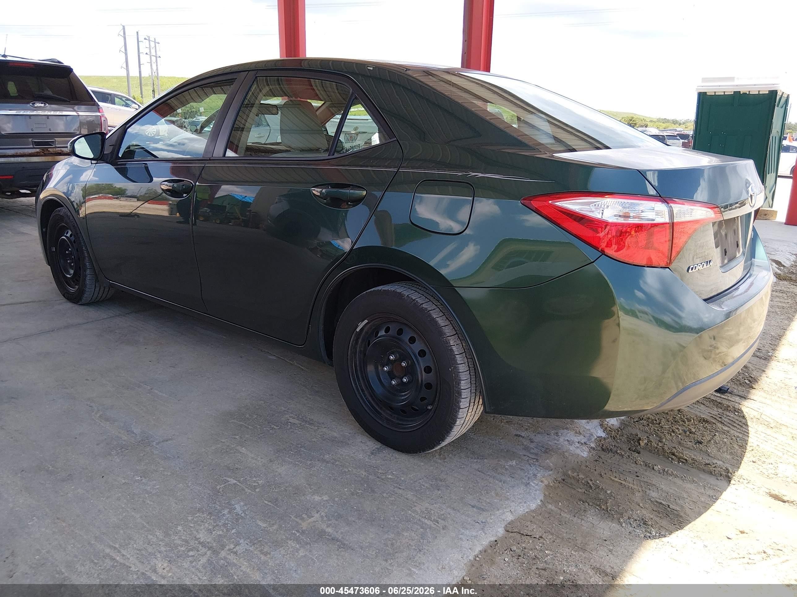 2015 Toyota Corolla Le Green vin: 2T1BURHE4FC309924
