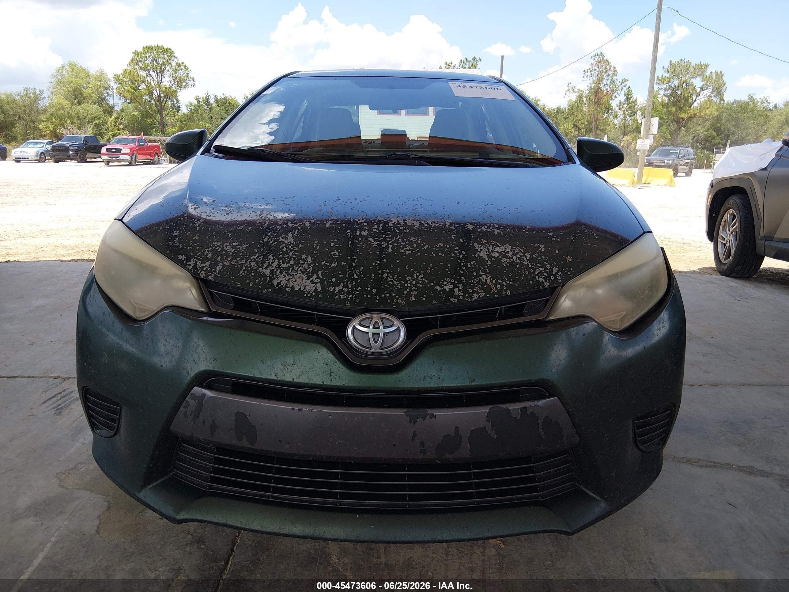 2015 Toyota Corolla Le Green vin: 2T1BURHE4FC309924