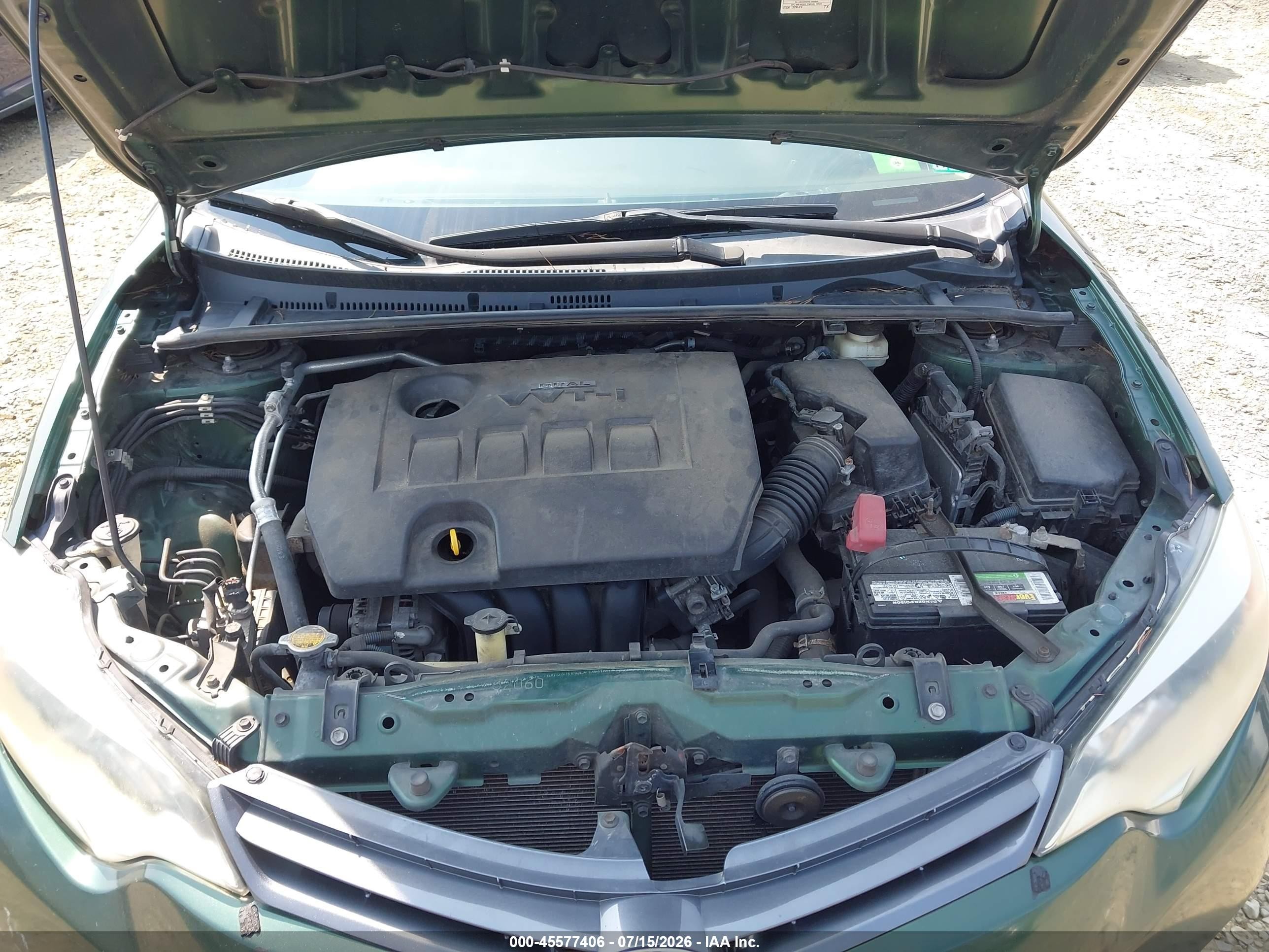 2015 Toyota Corolla Le Green vin: 2T1BURHE4FC321412