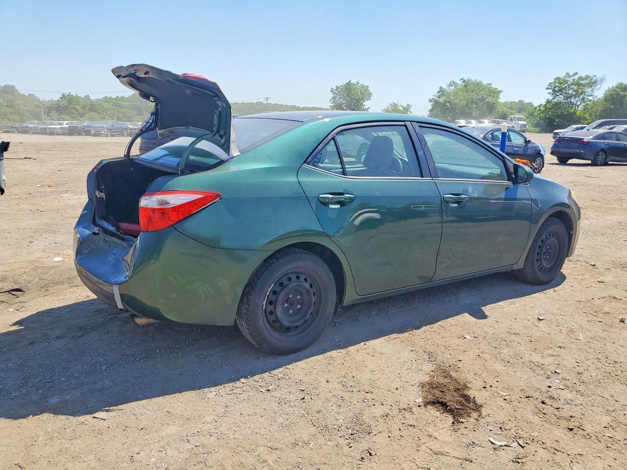 2015 Toyota Corolla Le Green vin: 2T1BURHE4FC331759