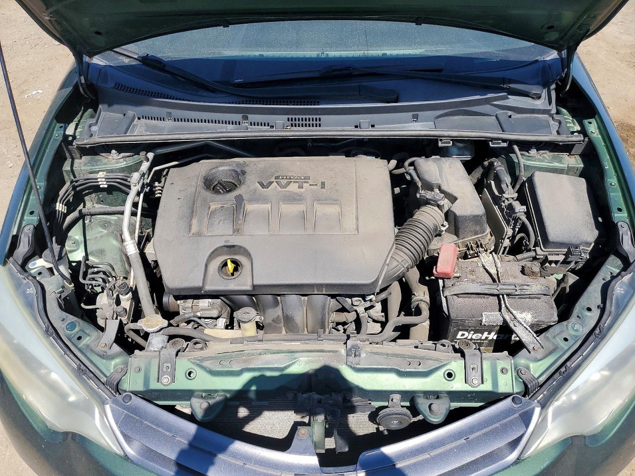 2015 Toyota Corolla Le Green vin: 2T1BURHE4FC331759