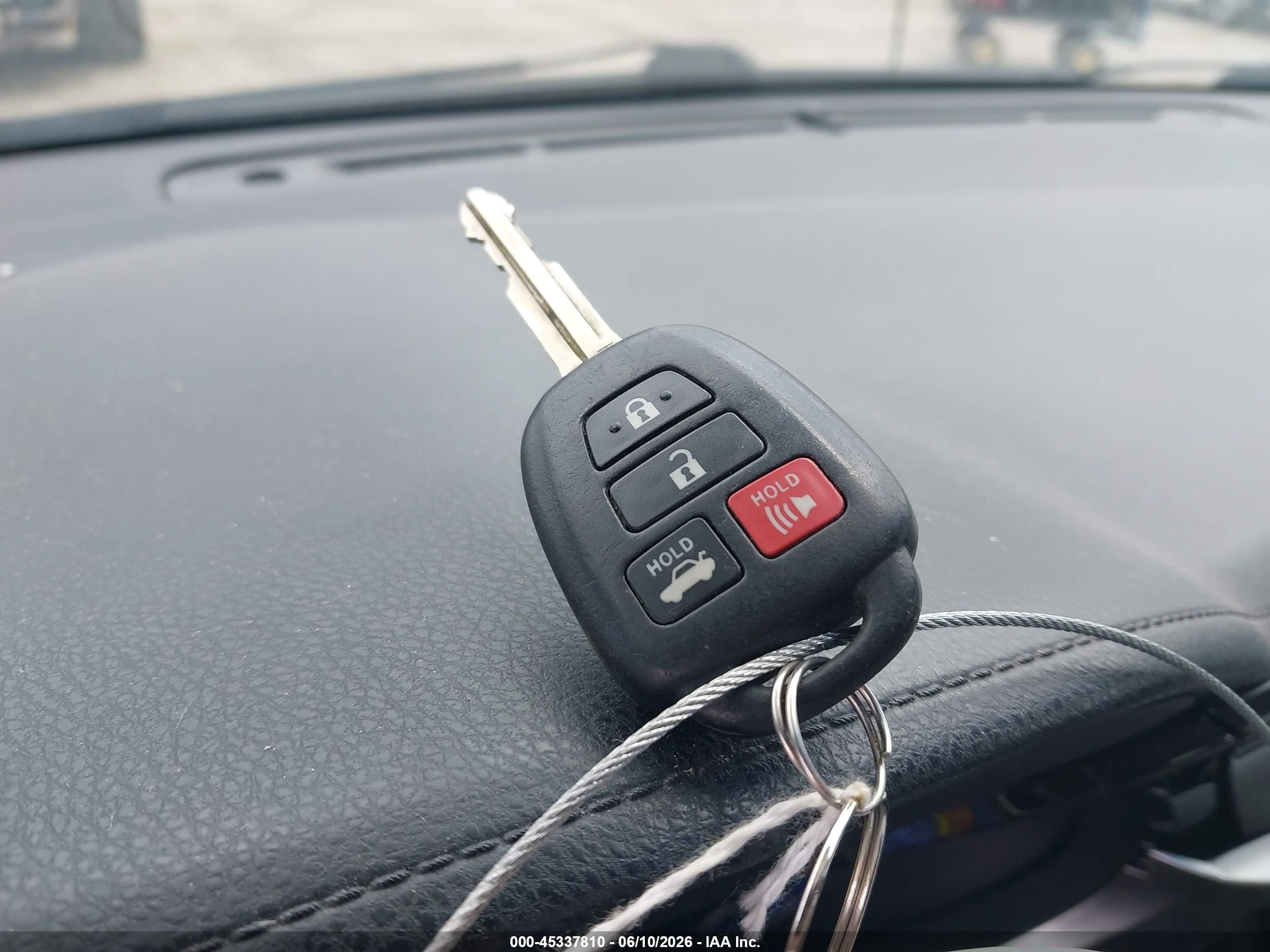 2015 Toyota Corolla S Plus Black vin: 2T1BURHE4FC373123
