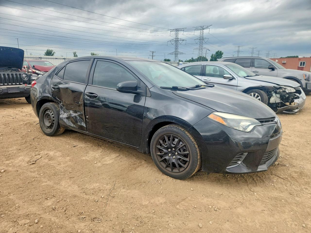 2015 Toyota Corolla Le Charcoal vin: 2T1BURHE4FC382078