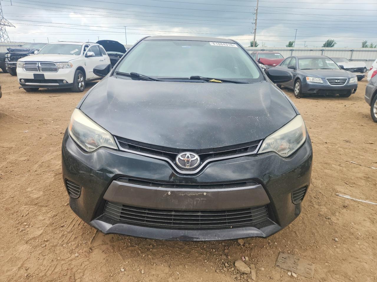 2015 Toyota Corolla Le Charcoal vin: 2T1BURHE4FC382078