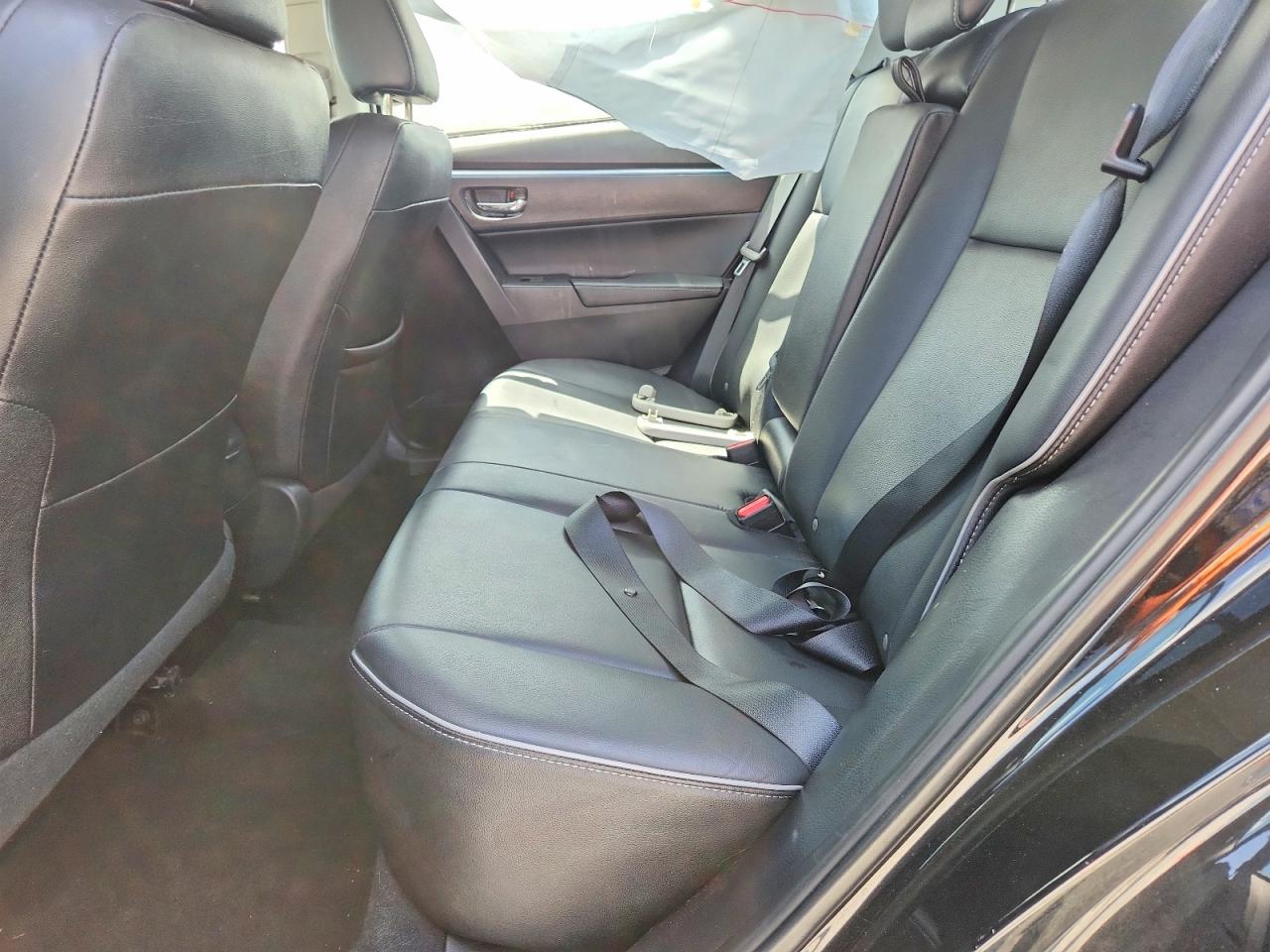 2015 Toyota Corolla L Black vin: 2T1BURHE4FC386387