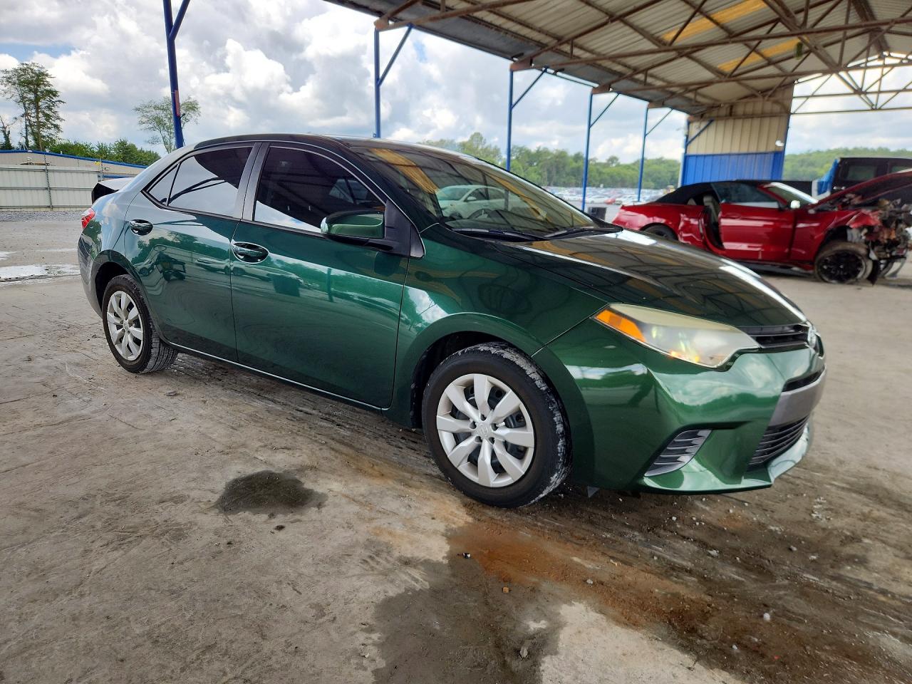 2015 Toyota Corolla Le Green vin: 2T1BURHE4FC387054