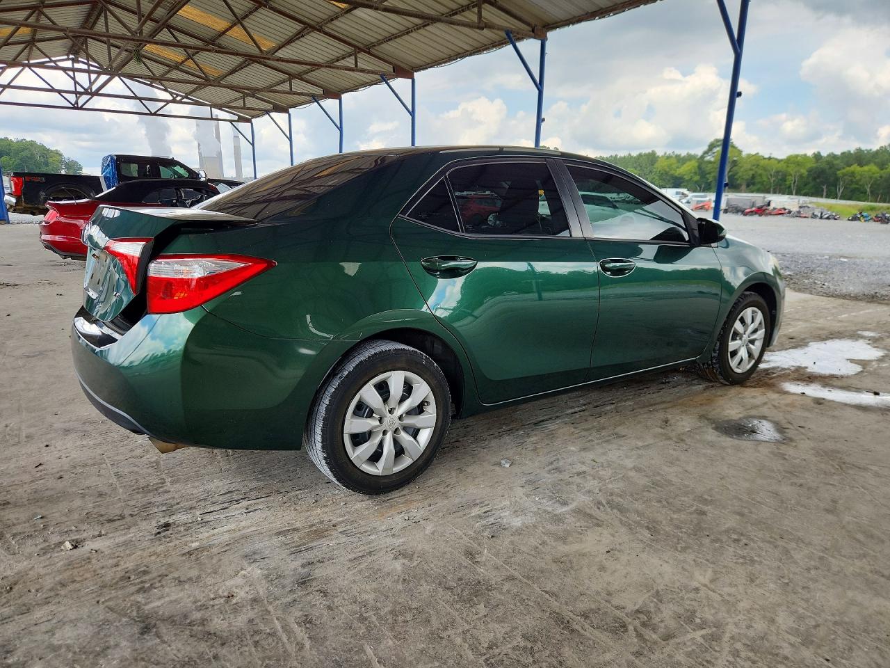 2015 Toyota Corolla Le Green vin: 2T1BURHE4FC387054