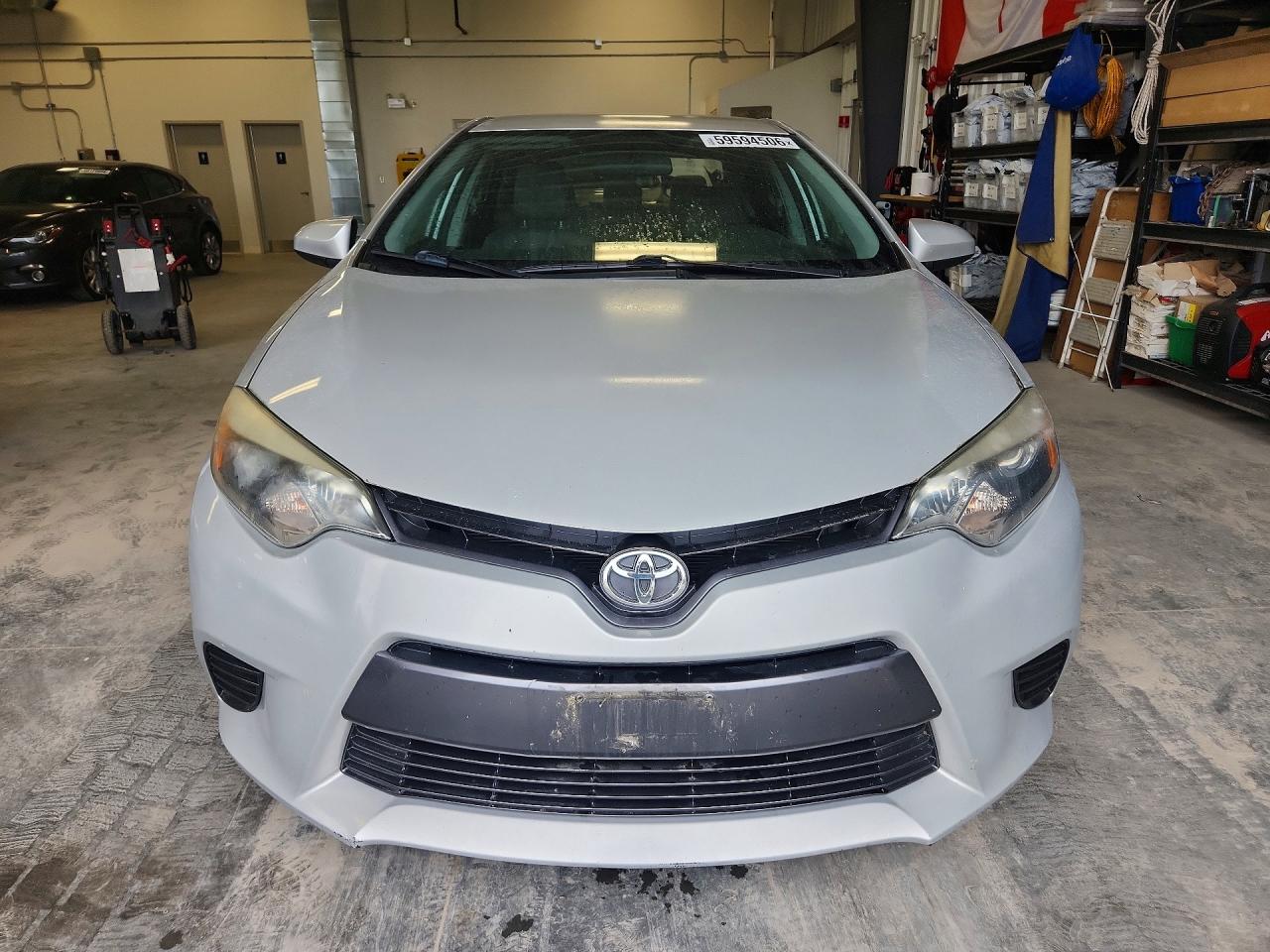 2015 Toyota Corolla L Silver vin: 2T1BURHE4FC413863