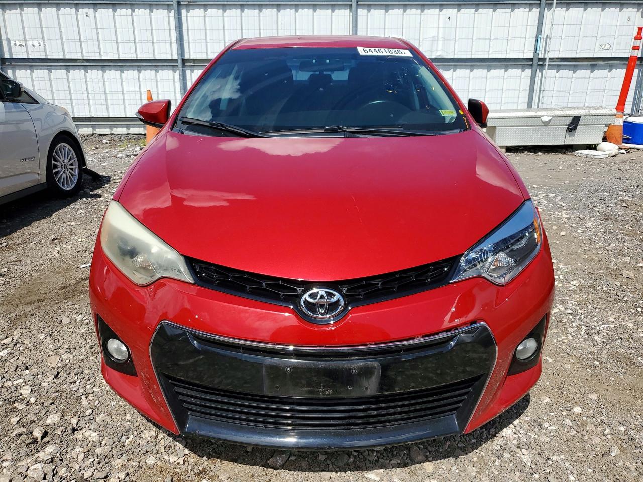 2015 Toyota Corolla S Plus Red vin: 2T1BURHE4FC422093