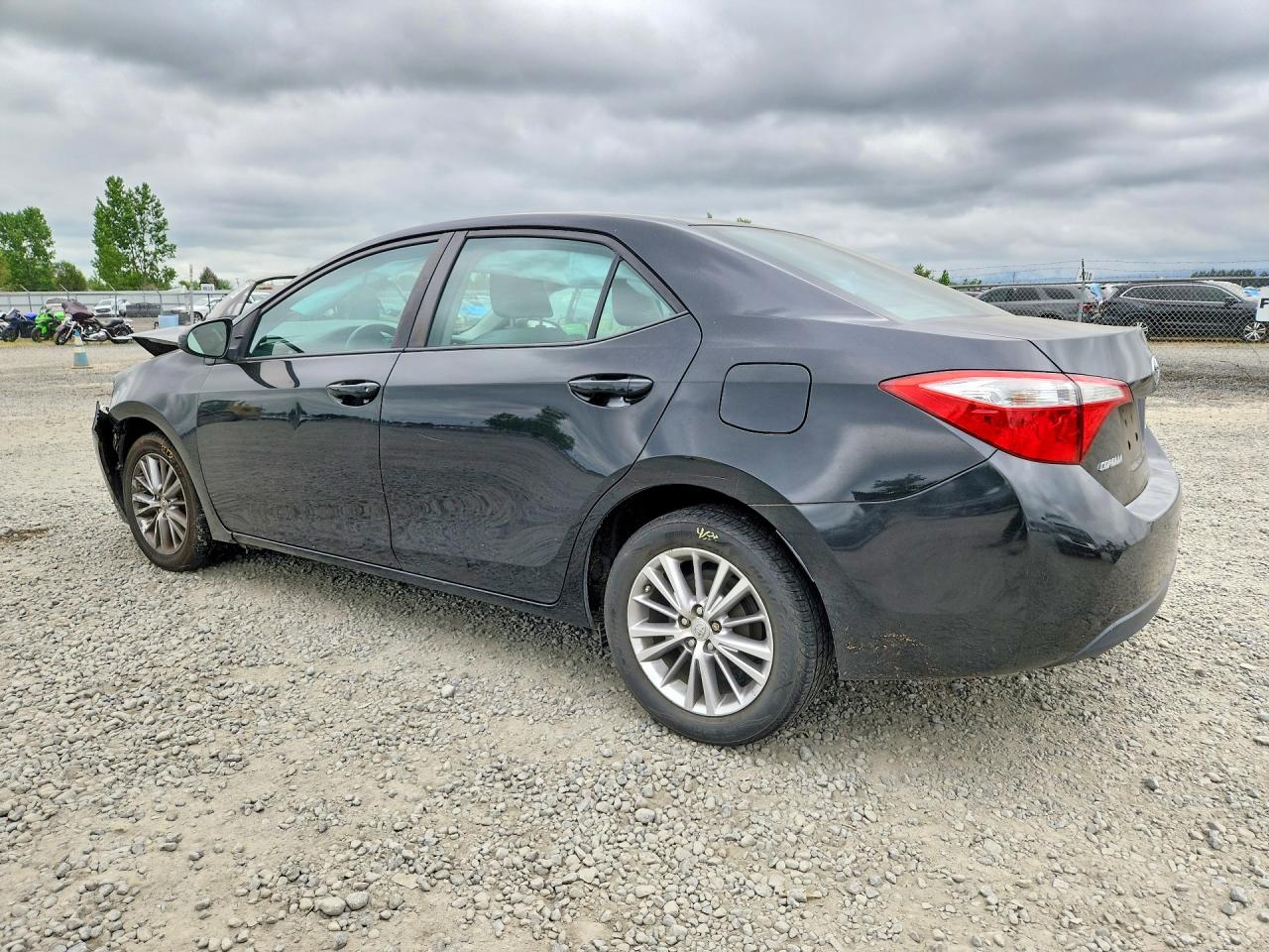 2015 Toyota Corolla Le Plus Black vin: 2T1BURHE4FC428038