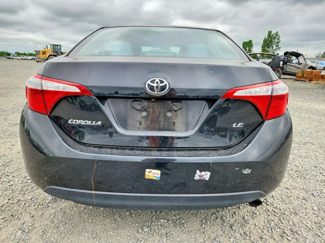 2015 Toyota Corolla Le Plus Black vin: 2T1BURHE4FC428038