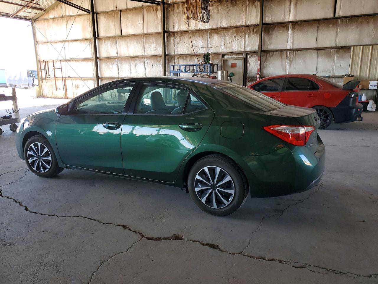 2015 Toyota Corolla Le Green vin: 2T1BURHE4FC433434