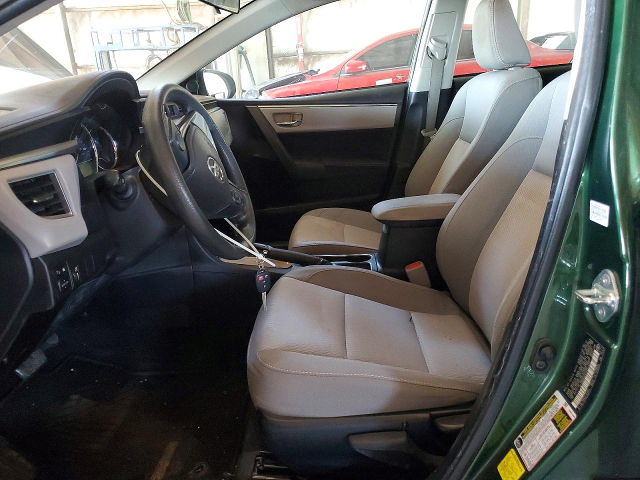 2015 Toyota Corolla Le Green vin: 2T1BURHE4FC433434