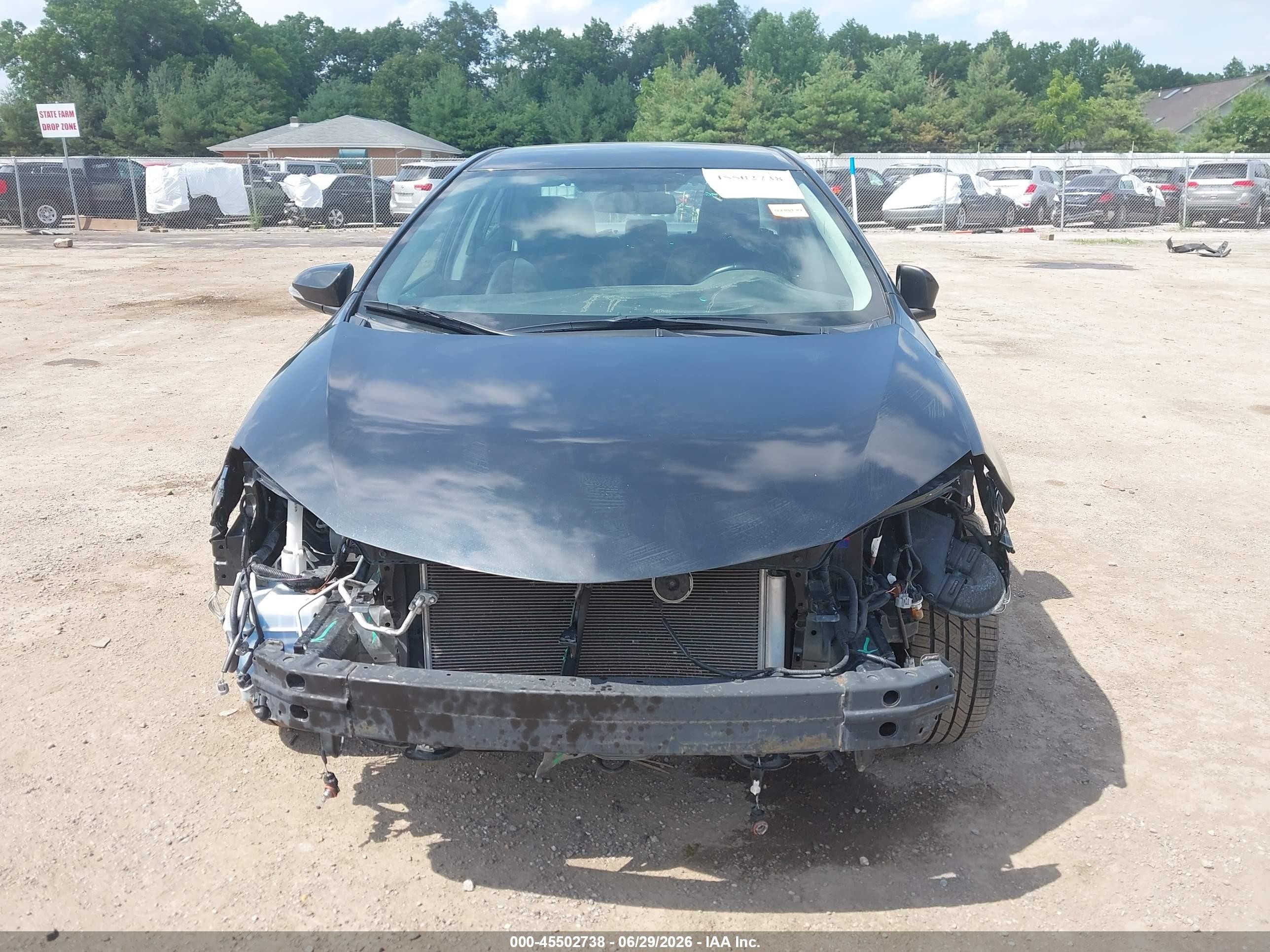 2015 Toyota Corolla S Plus Black vin: 2T1BURHE4FC438391