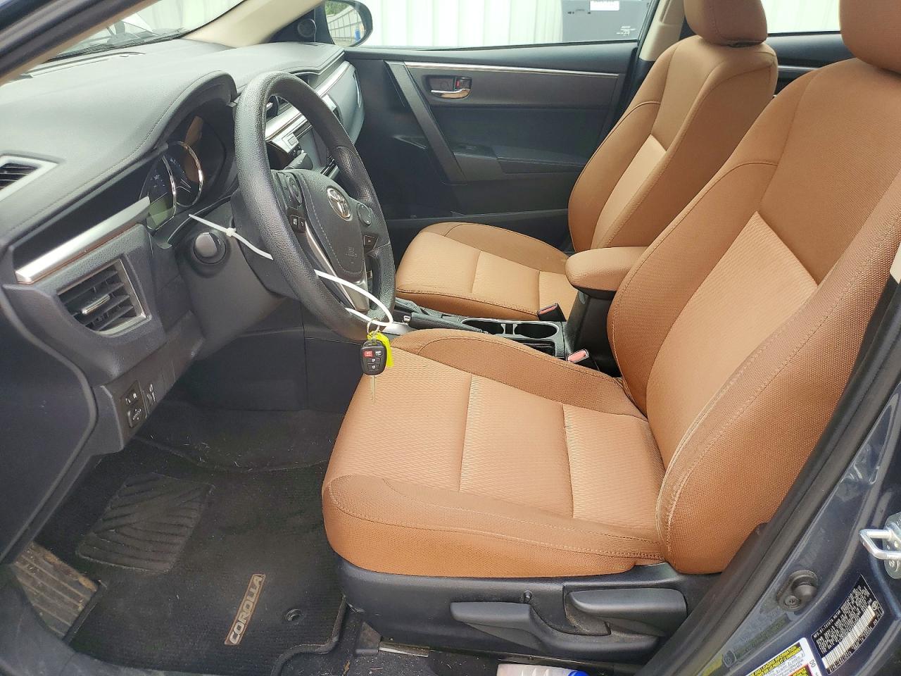 2015 Toyota Corolla Le Charcoal vin: 2T1BURHE4FC440562