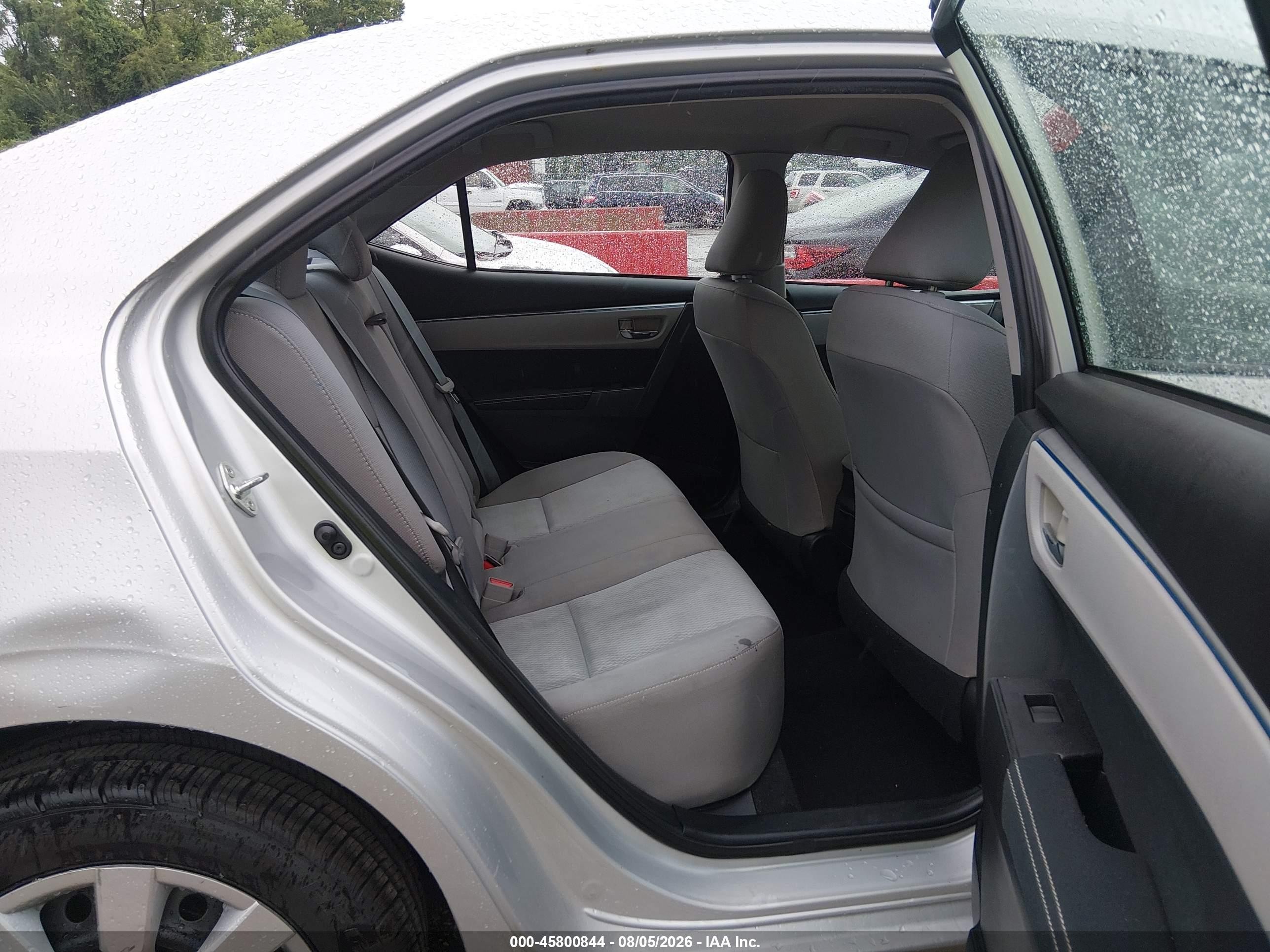2015 Toyota Corolla L/le/le Pls/prm/s/s Pls Silver vin: 2T1BURHE4FC443008